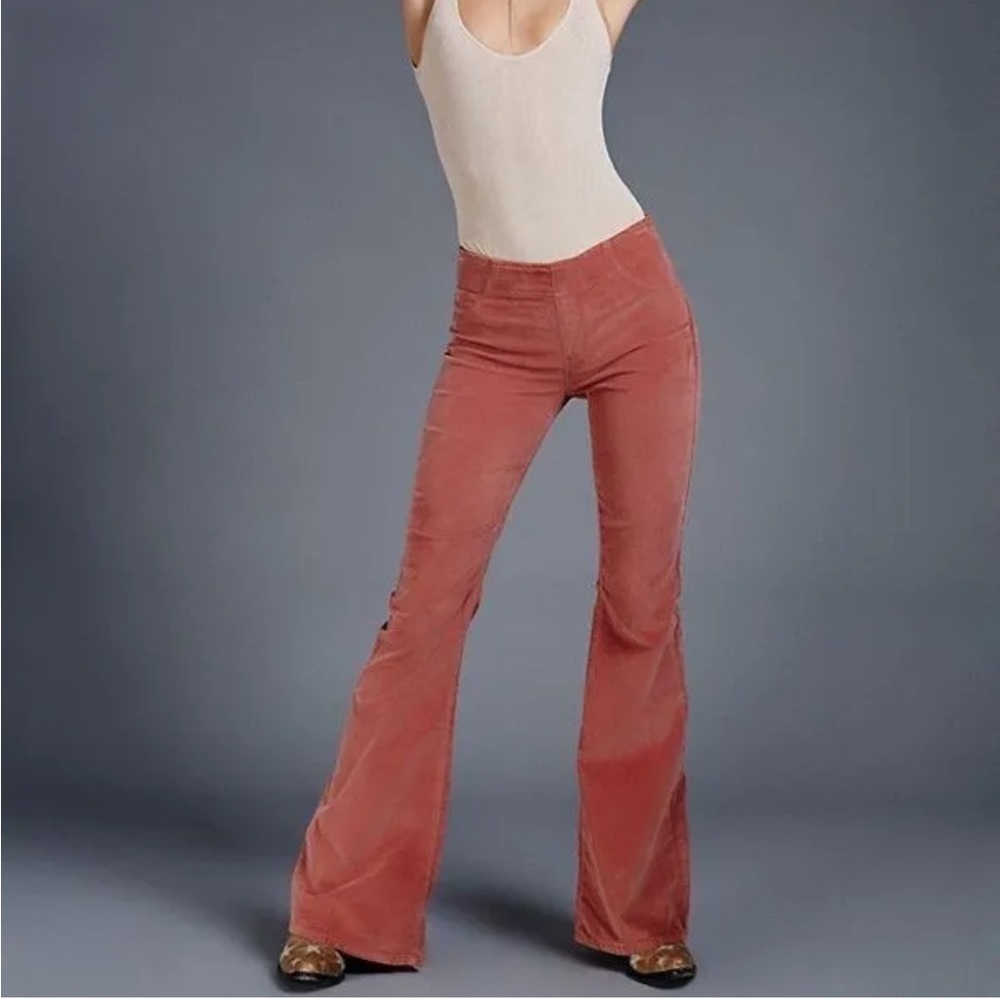 Free People Penny Pull-On Flare Jeans Size 28